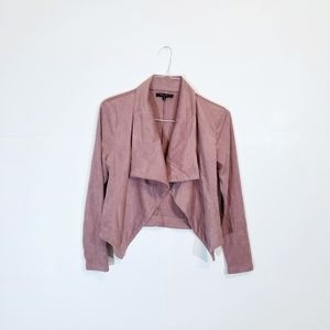 Romeo + Juliet Couture | Pink Suede Jacket Medium
